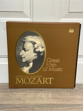 Mozart Great Men of Music -4LP Box Set 1978 Time Life Records STL542 GREAT GIFT